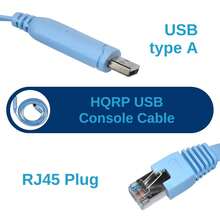 1.8米 USB 控制台线缆，USB 转 RJ45 控制台线缆，兼容 Windows 和 Linux 系统，适用于 H3C、HP Arba 9306 硬件路由器/AP 翻转控制台 - 查看 8