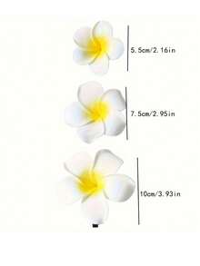 3个波西米亚雏菊发夹，女士发饰 - 彩色 - 查看 3