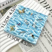 Creative Wave-Themed Jewelry Display And Storage Ornaments -- Giving Each Of Your Rings Its Own Special Place. - Multicolor - View 12