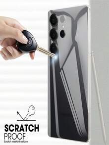 2 PCS Soft TPU Back Films Compatible With Samsung Galaxy S26 Ultra S25 Edge S25 S24 S23 S22 Ultra Plus FE HD Full Coverage Back Side Hydrogel Film Screen Protectors - 2 Pieces - View 5