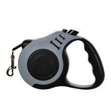 1pc 3M/5M Pet Retractable Leash, Bone Shaped Dog Running Walking Leash,Automatic Adjustable Pet Leash,Suitable For Small Medium Dogs - Grey - View 10