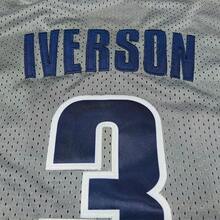 MEAN MACHINE No.3 Basketball Jersey, Embroidered Letter Retro Sports Tank Top, Fan Gift - Grey - View 7