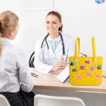 Bling Nurse Charms For Bogg BagCute Acrylic Medical Bag Charms For Bogg Accessories Compatible With  Beach Tote Decoration Accessories For Nurse Girls Women - 護士 9件套 - 查看 5