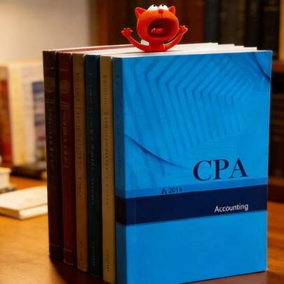 1个趣味3D猫形书签，创意卡通可爱文具，趣味办公用品