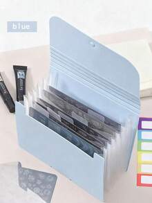 Hộp đựng khuôn dập móng nghệ thuật chuyên nghiệp, hộp bảo vệ khuôn dập móng nhiều ngăn. - Nhiều màu - Xem 4