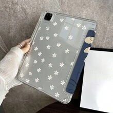 1 Ốp máy tính bảng màu xanh hải quân in họa tiết hoa cúc kèm ngăn đựng bút, tương thích với iPad 10.9/10.2/ Air thế hệ thứ 5/Pro11/10/9.7/Air 2/ (thế hệ thứ 7)/ (thế hệ thứ 8)/ Air 4/5/ Pro 11/ Thế hệ thứ 10 10.9 inch 2022 Smart Case/ Air 13(M3 2025)/ Air 11(M3 2025)/ Air 11(M3 2025)/ 11(A16 2025), tương thích với chức năng tự động ngủ/thức của . - Nhiều màu - Xem 7