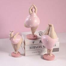 1pc Plus Size Women's Fashionable Artistic Resin Sculpture | Handmade Resin Home Decor, Suitable For Living Room And Office, Modern Home Decoration, Applicable For Various Room Types And Holidays - 1PC - View 6