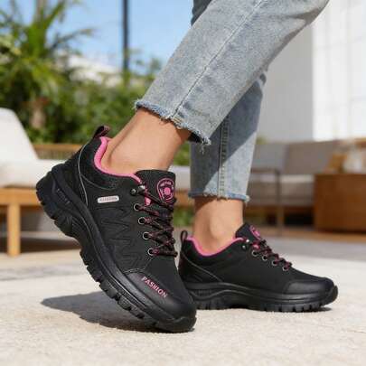 New Outdoor Sports Hiking Shoes, Anti-Slip Wear-Resistant Cushioning Shock Absorption, Fashionable Trekking Boots