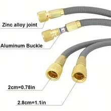 GOUN HOSE Ống nước đa năng có thể kéo dài, dùng để rửa xe áp lực cao, có chức năng phun nước, súng phun nước tưới cây nhà cửa, dài từ 25-150ft. - A - Xem 4