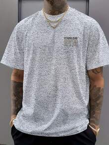 Fashionable Men's T-Shirt - Black - View 9