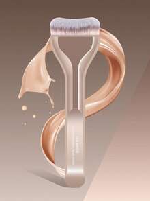 MAANGE 6pcs Professional Makeup Brush Set: Includes Foundation Brush, Blush Brush, Powder Brush, Eyeshadow Brush, Blending Brush, Highlighter Brush, Concealer Brush, And Contour Brush Makeup Tools Kit Beauty Brush Kit Gift For Women & Girl Travel Makeup Brush Set - Multicolor - View 4