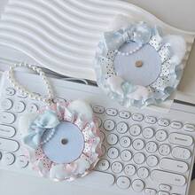 Adorable Cat Ear Shaped Badge Holder Display Stand - Suitable For 58-70mm Badges - Round - View 5