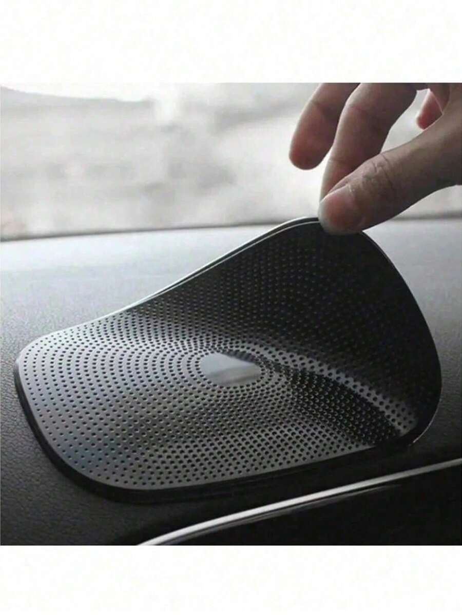 Alas Silikon Hitam Anti Selip untuk Dashboard Mobil, Alas Penyimpanan Tahan Suhu Tinggi, Alas Tahan Air dan Anti Selip, Ornamen Mobil Kreatif, Tetap dan Anti Selip, Dapat Dicuci dan Digunakan Kembali, Cocok untuk Ponsel, Kunci, Kaca, Cermin - Beraneka warna - View 1