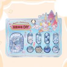 1件套三丽鸥串珠首饰DIY手链珠子套装，女孩手工玩具 - 彩色 - 查看 13