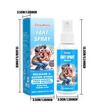 DOWMOO 1 Botella de 30ML/Broma Spray de olor a flatulencia, Spray de flatulencia, Juguete de broma del Día de los Inocentes, Líquido concentrado de entretenimiento con olor apestoso, Regalo para novio/novia, se enviará la versión antigua o nueva al azar - Multicolor 1 - Ver 12