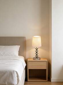 1pc USB Powered High-Quality Metal Retro Desk Lamp, Suitable For Bedside, Hostel, Dining Room, Camping, Minimalist Warm Light Atmosphere Lamp - Silver - View 2