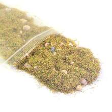 Modèle de particules de roche au sol, herbe miniature. Scène DIY faite à la main, correspondant au terrain, à l'herbe, à la fabrication de modèles, à la végétation de la scène, à la table de sable, à la simulation de particules de pierre, à la surface de la montagne de soldat - poudre d'herbe - Voir 13