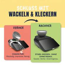 1pc Thermomix TM7 Screen Protector / TM7 Screen Protection Cover / TM7 Food Processor Precision Weighing Tray, Flexible And Shatter-Resistant, Scratch-Resistant And Wear-Resistant, Screen Protection Accessories And Baking Measurement Accessories, A Great Kitchen Baking Gift Item - Black - View 6