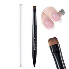 3-In-1 French Nail Brush, Multi-Functional Pointed Tip Precise Nail Art Brush - Multicolor - View 14