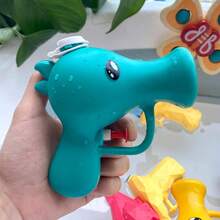 1pc New Mini Pea Shooter Water Gun, Spraying Water Toy For Kids Boys Girls, Interactive Playtime Essential, Perfect Gift For Friends, Birthday, Party, Pool & Beach Accessory - Multicolor - View 6