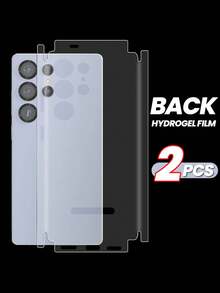 2 PCS Soft TPU Back Films Compatible With Samsung Galaxy S26 Ultra S25 Edge S25 S24 S23 S22 Ultra Plus FE HD Full Coverage Back Side Hydrogel Film Screen Protectors - 2 Pieces - View 22