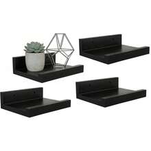 Kệ treo tường mini, kệ gỗ tự nhiên nhỏ gọn dùng để trưng bày tranh ảnh, màu gỗ Pawlownia, màu nâu nhạt. - Nhiều màu - Xem 15