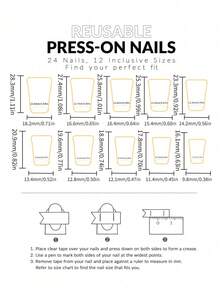 24片/套 Y2K 中号鸭子 3D 凝胶豹纹粉色法式贴片美甲，带奶牛纹和花朵图案，粉色少女风，全贴合亚克力假指甲，包含1片果冻胶和1个指甲锉，美甲用品适合女性和女孩日常工作、学习和聚会使用。 - 彩色 - 查看 6