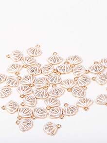 10 chiếc/gói Mặt dây chuyền hình vỏ sò, phụ kiện tự làm trang sức. - vỏ bọc - Xem 9