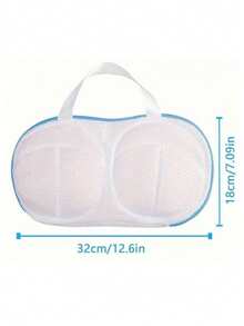 1/2pcs Bra Washing Bag, Large Bra Laundry Bag Suitable For Washing Machine, Fits All Cup Sizes, Anti-Deformation Bra Washing Bag, Lingerie Wash Bag (Grey, Blue), Mother's Day Gift - View 2