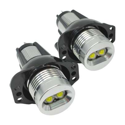 Angel Eyes 6W LED Fog Light Direct Insertion Decor Lamp For E90 2Pcs