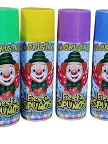 Espuma Para Fiesta En Aerosol Con Aroma Incluye 6 Piezas - 6 - Ver 5