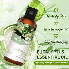 LISM 100ml, 30ml Aceite esencial de fragancia de Aloe Vera, apto para difusor de aromas, humidificador, difusor de aromas, vela, purificador de aire, fragancia para el hogar, Día de San Valentín, suministros para bodas - Aceite esencial de aloe vera - Ver 8