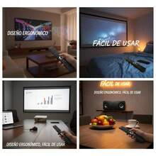 Highly Compatible Universal Electronic Remote Controls With Ergonomic Design And Long Battery Life To Wirelessly And Efficiently Control Multiple Devices From Anywhere In Your Home Or Office - View 2