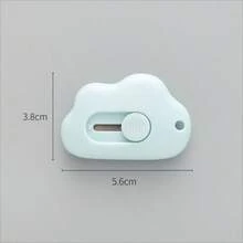 1-20把便携式可爱卡通多功能刀，可伸缩保护设计，心形伸缩按钮，符合人体工程学设计，适用于家庭、办公室、学生宿舍、剪贴簿等场合。 - 單件 - 查看 23