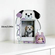 1 khung ảnh acrylic, thích hợp để trưng bày và sưu tầm ảnh theo mùa, một vật trưng bày ảnh thời trang tức thì, lý tưởng làm quà tặng cho mèo, chó hoặc quà sinh nhật. - A - Xem 5