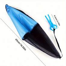 2 Entangled Parachute Characters Hand Throwing Soldiers Square Outdoor Youth Flying Toys - Multicolor - View 2