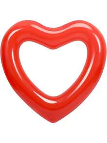 Shiny Transparent Heart-Shaped Inflatable Pool Suitable For Singles Party, Inflatable Swimming Ring Suitable For Brides, With Water Ring, Shiny Leisure Chair And Swimming Tube. Suitable For Engagement, Wedding, Summer Beach Party, Spring And Summer, Beach And Swimming Pool Use. - 多種顏色 - 查看 13
