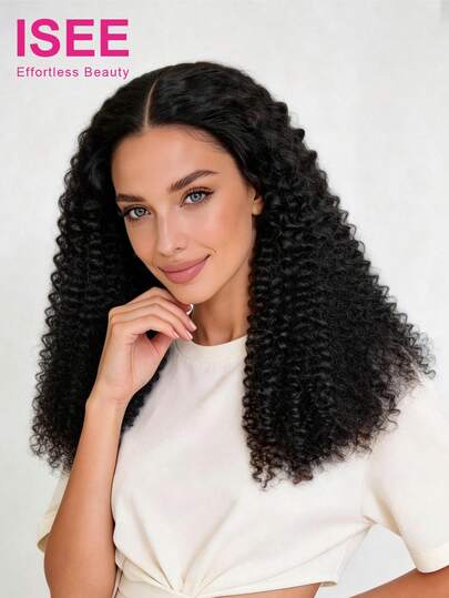 ISEE 真人发假发，无需任何处理，即可佩戴。升级版蓬松卷曲未经加工的真人发，自然发际线，无胶9*6透明蕾丝假发，预拔毛发际线和预剪蕾丝，18-28英寸，180%密度，预漂白迷你结蕾丝，丝滑自然发际线，适合日常佩戴，适合初学者，营造度假氛围，活力四射，旅行必备，节日装扮，伴娘礼物，女性配饰，免运费。艺术优雅，活力四射，休闲日常，浪漫之旅，时尚利落，都市生活完美之选。