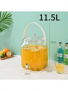 Bộ 3 bình đựng nước lạnh có vòi, dùng đựng đồ uống/nước chanh/trà trái cây/nước ép. - Nhiều màu - Xem 7