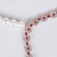 3pcs/Set, Multi-Color Options/Fashion/Elegant/Bohemian Style, Women's Jewelry, Necklace, Handmade Beaded, Shell Material, Inlaid Zirconia, Pearl Necklace, Earrings, Y2K, Suitable For Women, Holiday/Party/Anniversary/Autumn & Winter Necklace, Fashion Accessories | Pearl Jewelry, Necklace Set, Gift - Jewelry Set - View 10