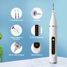 Dog Plaque And Tartar Remover, Ultrasonic Teeth Cleaner For Dogs And Cats - View 4