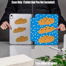 Centered On Playful Simple-Drawn And Healing Life Elements, It Includes Four Styles: Starry Car Bunny, Blue Heart Stripe, Staff Dolls, And Star Bread. It Blends The Playful Picture-Book Vibe, Fresh Gentle Girly Charm, And Retro Artistic Atmosphere, While Boasting Practical Protective Functions, Making It A Cute Choice That Balances Aesthetics And Utility. - Star-shaped Bread - View 8