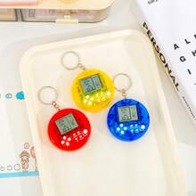 1pc/2pcs/3pcs Mini Handheld PSP Game Console, Multiple Game Modes, Includes Game Console And Keychain, Children's Educational Casual Pendant Toy, Improves Finger Dexterity And Reaction Speed, Suitable For Backpack Decoration, Birthday Gift, Reward, Key Chain Decor - MultiWarna - View 7