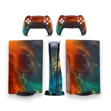 1 Set Of Printed Skin Stickers For Disc Edition Game Console, Scratch-Resistant, Non-Slip, Durable, Creative Design (3 Pieces/Set) - View 9