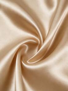 1 tấm vải satin giả lụa, vải phông nền tiệc cưới bóng bẩy, vải lót Charmeuse dùng để may quần áo DIY - rượu sâm panh - Xem 4