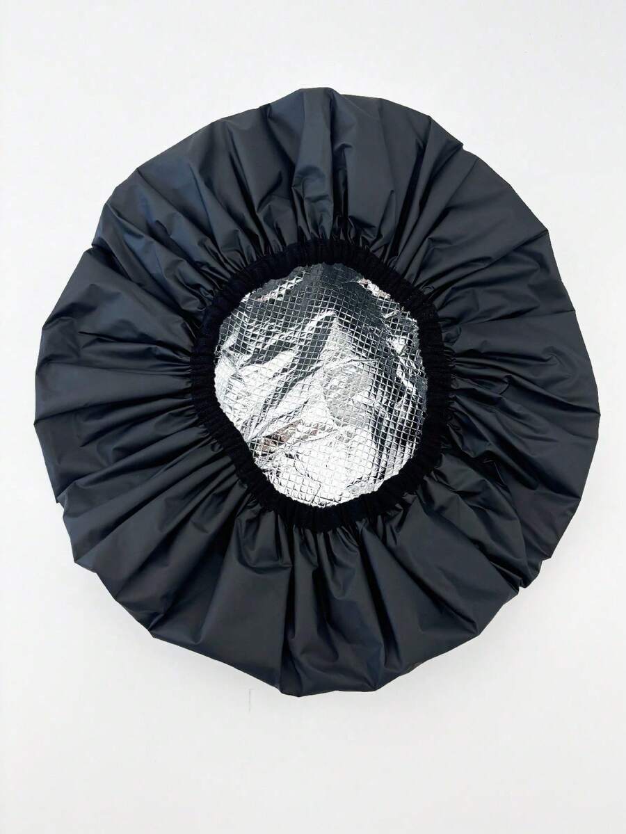 1个新款双层可调节蒸汽护发帽，可作浴帽、护发帽、防脱发帽、产后帽、干湿两用发膜帽、睡眠帽 - 彩色 - 查看 1