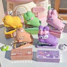 1pc Capybara Stapler, Mini Stapler For Students, Office Stapler - Kapibala Stapler - View 9