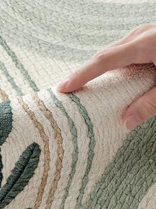 1 pezzo Zerbino 3D, tappeto in lana con disegno di piante verdi fresche, adatto per bagno, cucina, esterno, interno, corridoio, camera da letto, soggiorno, comodino, lavabile in lavatrice, facile da pulire, fondo antiscivolo, adatto per decorazione invernale da camera da letto, decorazione per San Valentino, accessorio essenziale per il bagno, set di decorazione per la stanza, tappeto decorativo da esterno - Multicolore - Visualizzare 10