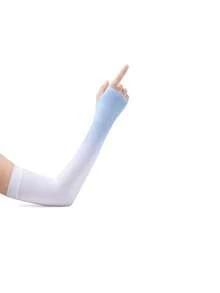 1 件新款时尚高品质男女通用防晒冰丝袖套，夏季男女通用冰丝护臂，护臂，防滑，适用于骑行、钓鱼、户外驾驶，防晒防紫外线，耐候性强，适合旅行、登山、健身、瑜伽，凉爽舒适，高弹力，性价比高，男女通用，弹性好，男女皆宜 - A - 查看 16
