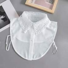 1pc Versatile Lace Trim Detachable Collar, Fashion Shirt Collar Insert For Women - Multicolor - View 9